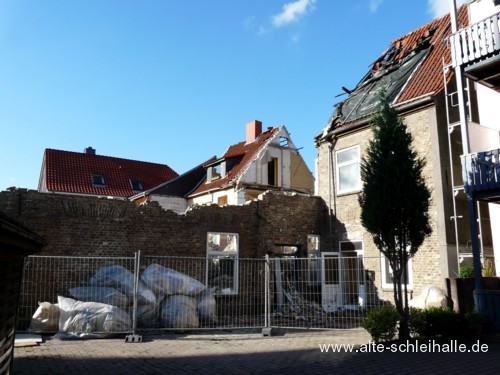 Abbruch Rathausmarkt 17 Schleswig