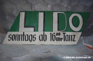 Lido-Schild, Eingang Lollfuß